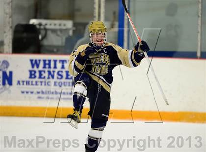 Thumbnail 3 in Notre Dame-Fairfield vs. St. Joseph (West Haven Christmas Tournament) photogallery.