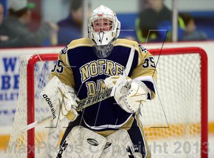 Thumbnail 2 in Notre Dame-Fairfield vs. St. Joseph (West Haven Christmas Tournament) photogallery.