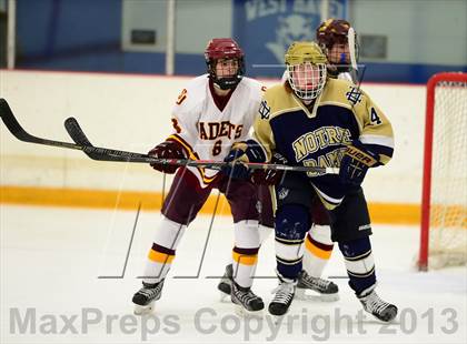 Thumbnail 2 in Notre Dame-Fairfield vs. St. Joseph (West Haven Christmas Tournament) photogallery.