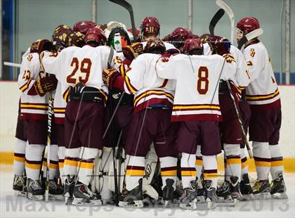 Thumbnail 3 in Notre Dame-Fairfield vs. St. Joseph (West Haven Christmas Tournament) photogallery.