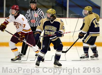 Thumbnail 1 in Notre Dame-Fairfield vs. St. Joseph (West Haven Christmas Tournament) photogallery.