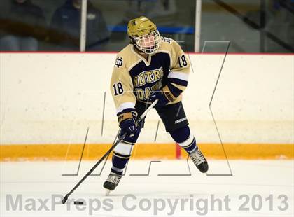 Thumbnail 3 in Notre Dame-Fairfield vs. St. Joseph (West Haven Christmas Tournament) photogallery.