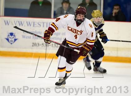 Thumbnail 1 in Notre Dame-Fairfield vs. St. Joseph (West Haven Christmas Tournament) photogallery.
