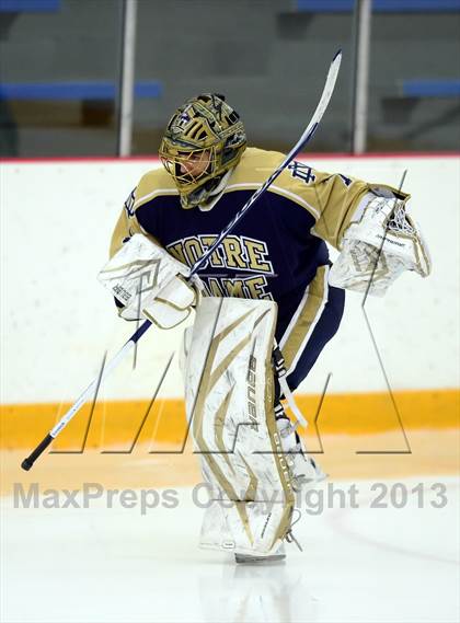 Thumbnail 2 in Notre Dame-Fairfield vs. St. Joseph (West Haven Christmas Tournament) photogallery.