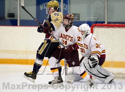 Thumbnail 1 in Notre Dame-Fairfield vs. St. Joseph (West Haven Christmas Tournament) photogallery.