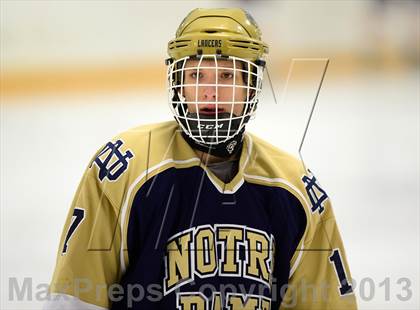 Thumbnail 1 in Notre Dame-Fairfield vs. St. Joseph (West Haven Christmas Tournament) photogallery.