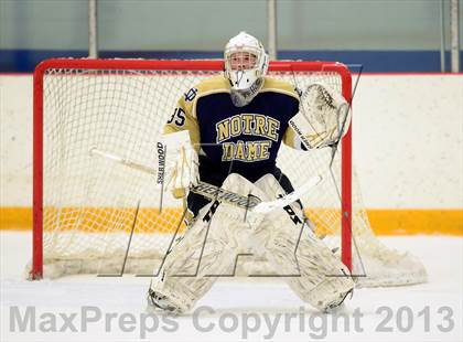 Thumbnail 1 in Notre Dame-Fairfield vs. St. Joseph (West Haven Christmas Tournament) photogallery.