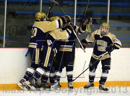 Thumbnail 2 in Notre Dame-Fairfield vs. St. Joseph (West Haven Christmas Tournament) photogallery.