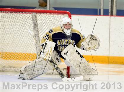Thumbnail 2 in Notre Dame-Fairfield vs. St. Joseph (West Haven Christmas Tournament) photogallery.