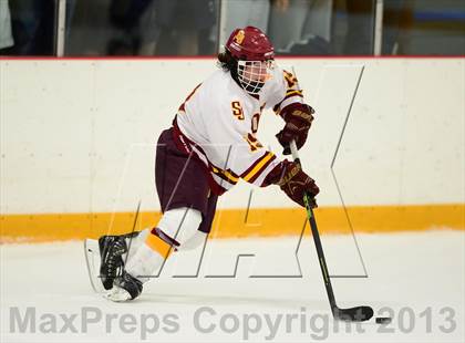 Thumbnail 1 in Notre Dame-Fairfield vs. St. Joseph (West Haven Christmas Tournament) photogallery.