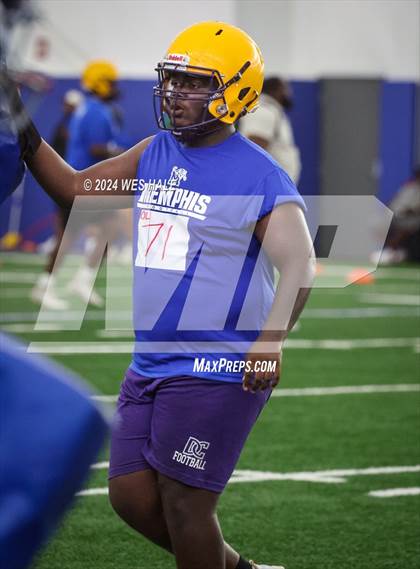 Thumbnail 3 in DeSoto Central vs Mills University Studies (U of Memphis 7v7) photogallery.