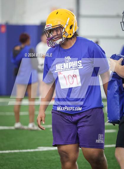 Thumbnail 3 in DeSoto Central vs Mills University Studies (U of Memphis 7v7) photogallery.