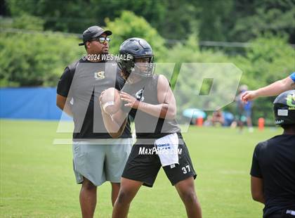 Thumbnail 3 in DeSoto Central vs Mills University Studies (U of Memphis 7v7) photogallery.