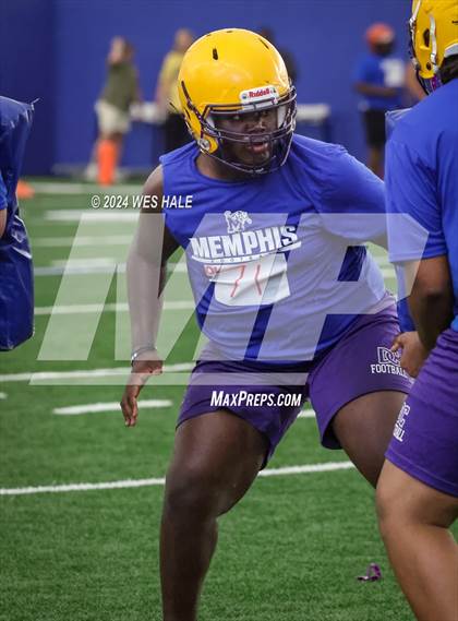 Thumbnail 2 in DeSoto Central vs Mills University Studies (U of Memphis 7v7) photogallery.