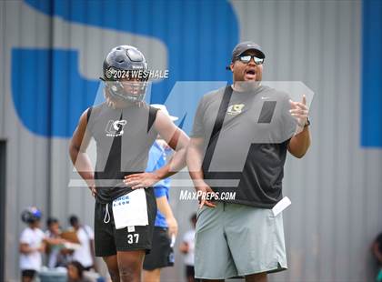 Thumbnail 1 in DeSoto Central vs Mills University Studies (U of Memphis 7v7) photogallery.
