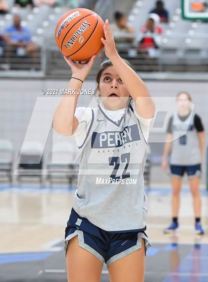 Thumbnail 1 in Perry vs. O'Connor - Section 7 Basketball Tournament photogallery.