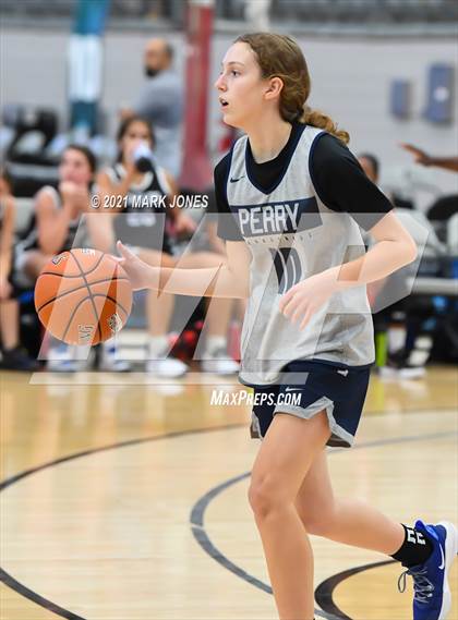 Thumbnail 1 in Perry vs. O'Connor - Section 7 Basketball Tournament photogallery.