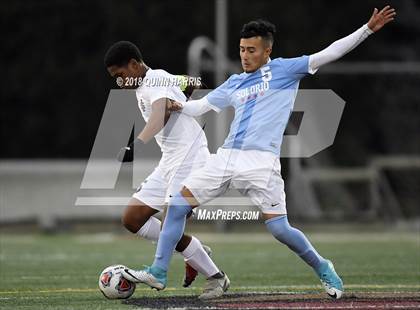 Thumbnail 2 in Solorio vs. Saint Ignatius College Prep (IHSA 2A Sectional Final) photogallery.