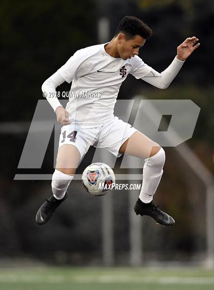 Thumbnail 3 in Solorio vs. Saint Ignatius College Prep (IHSA 2A Sectional Final) photogallery.