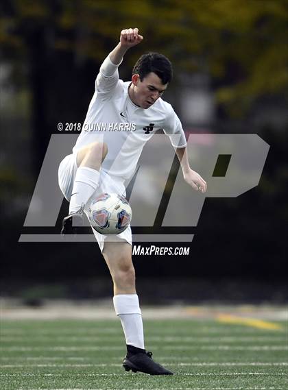 Thumbnail 2 in Solorio vs. Saint Ignatius College Prep (IHSA 2A Sectional Final) photogallery.