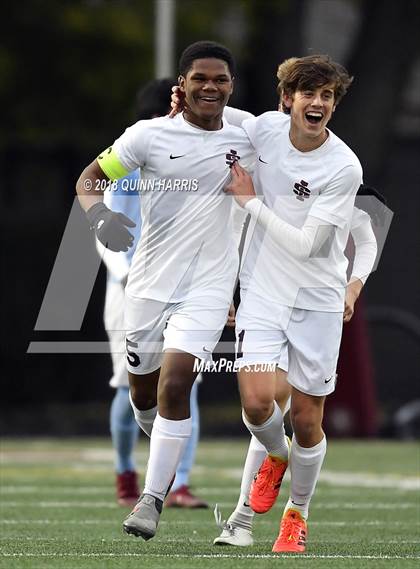 Thumbnail 1 in Solorio vs. Saint Ignatius College Prep (IHSA 2A Sectional Final) photogallery.
