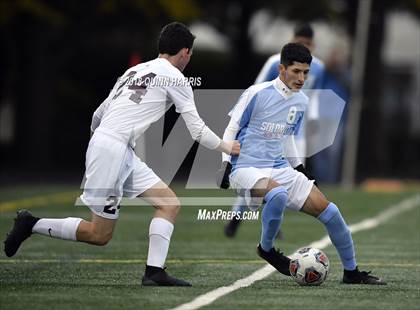 Thumbnail 1 in Solorio vs. Saint Ignatius College Prep (IHSA 2A Sectional Final) photogallery.