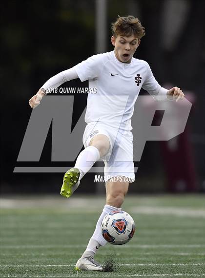Thumbnail 3 in Solorio vs. Saint Ignatius College Prep (IHSA 2A Sectional Final) photogallery.