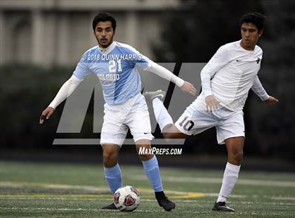 Thumbnail 3 in Solorio vs. Saint Ignatius College Prep (IHSA 2A Sectional Final) photogallery.