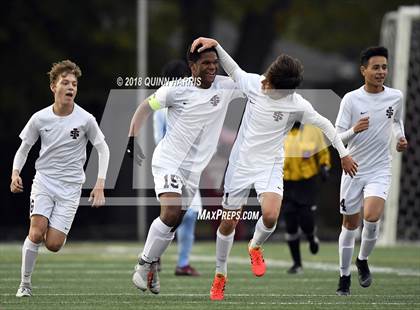 Thumbnail 3 in Solorio vs. Saint Ignatius College Prep (IHSA 2A Sectional Final) photogallery.