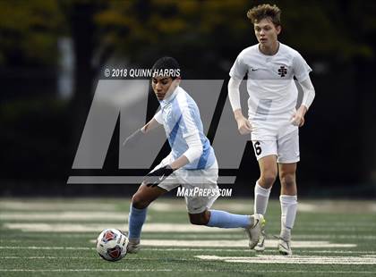 Thumbnail 2 in Solorio vs. Saint Ignatius College Prep (IHSA 2A Sectional Final) photogallery.