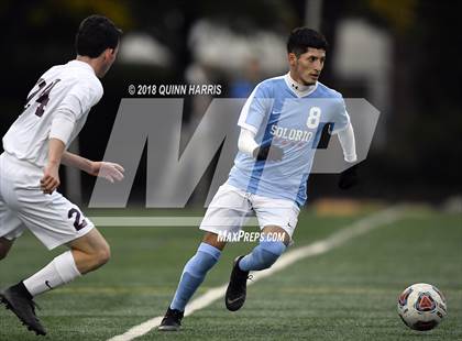 Thumbnail 2 in Solorio vs. Saint Ignatius College Prep (IHSA 2A Sectional Final) photogallery.