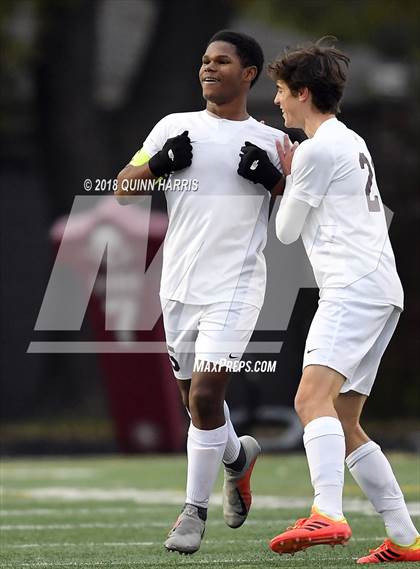 Thumbnail 3 in Solorio vs. Saint Ignatius College Prep (IHSA 2A Sectional Final) photogallery.