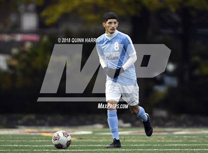 Thumbnail 2 in Solorio vs. Saint Ignatius College Prep (IHSA 2A Sectional Final) photogallery.