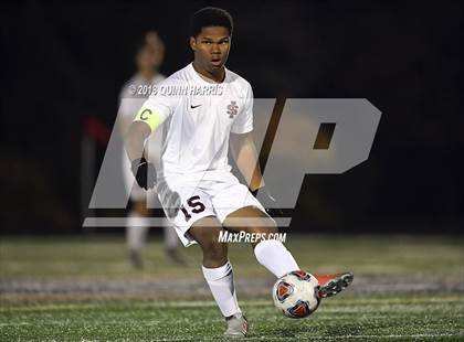 Thumbnail 1 in Solorio vs. Saint Ignatius College Prep (IHSA 2A Sectional Final) photogallery.