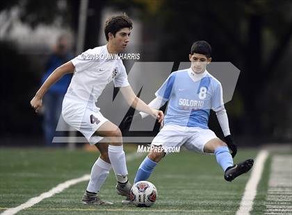 Thumbnail 1 in Solorio vs. Saint Ignatius College Prep (IHSA 2A Sectional Final) photogallery.