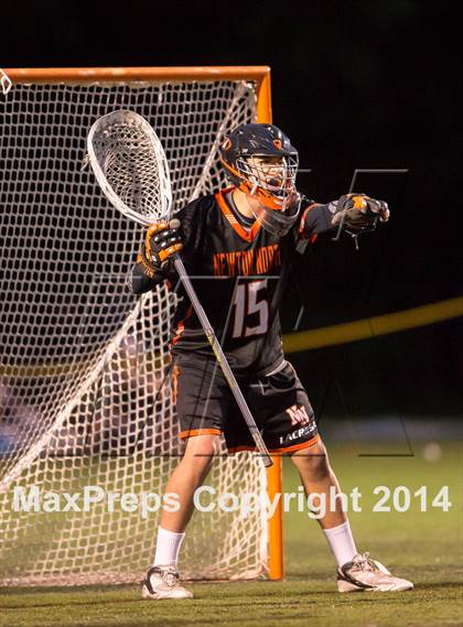 Thumbnail 1 in Newton North @ Needham (MIAA Divison 1 South 1st Round) photogallery.