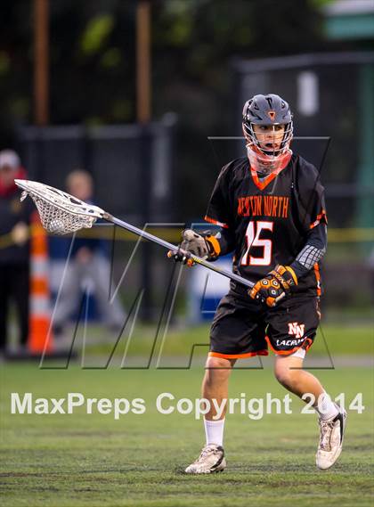 Thumbnail 1 in Newton North @ Needham (MIAA Divison 1 South 1st Round) photogallery.