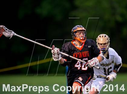 Thumbnail 3 in Newton North @ Needham (MIAA Divison 1 South 1st Round) photogallery.