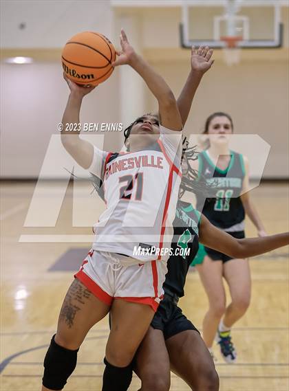 Thumbnail 1 in Gainesville vs McIntosh (MLK Luella HoopKlub Showcase) photogallery.