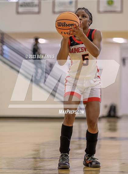 Thumbnail 1 in Gainesville vs McIntosh (MLK Luella HoopKlub Showcase) photogallery.