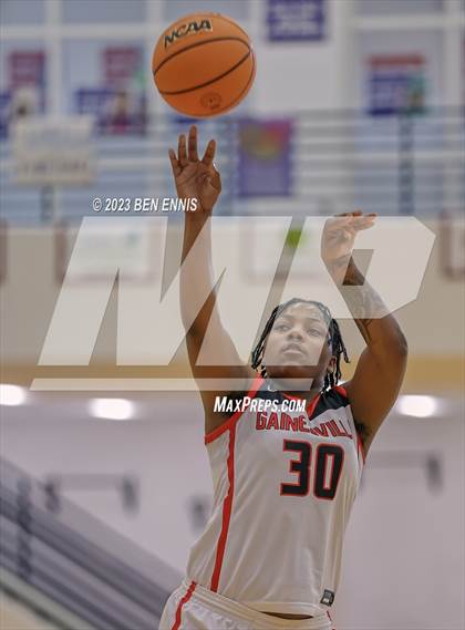 Thumbnail 1 in Gainesville vs McIntosh (MLK Luella HoopKlub Showcase) photogallery.