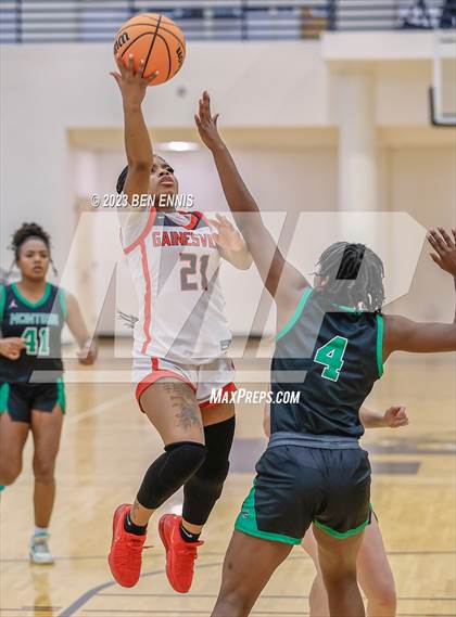 Thumbnail 3 in Gainesville vs McIntosh (MLK Luella HoopKlub Showcase) photogallery.