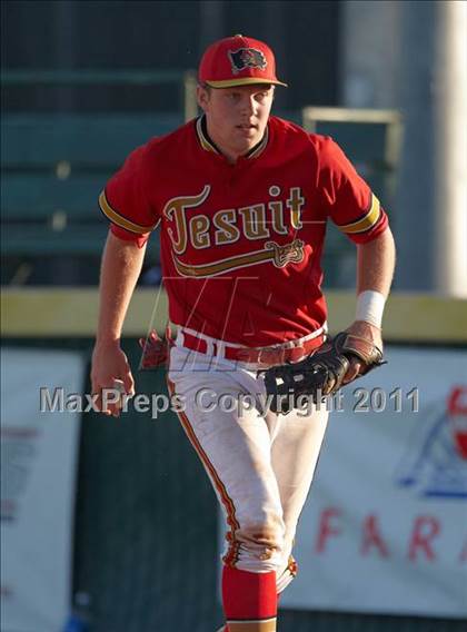 Thumbnail 2 in St. Mary's vs Jesuit (CIF SJS D1 Final - Game 3) photogallery.