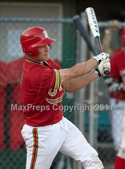 Thumbnail 2 in St. Mary's vs Jesuit (CIF SJS D1 Final - Game 3) photogallery.