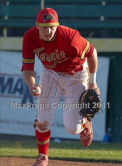Thumbnail 1 in St. Mary's vs Jesuit (CIF SJS D1 Final - Game 3) photogallery.