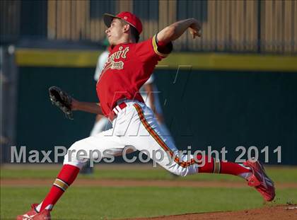 Thumbnail 3 in St. Mary's vs Jesuit (CIF SJS D1 Final - Game 3) photogallery.