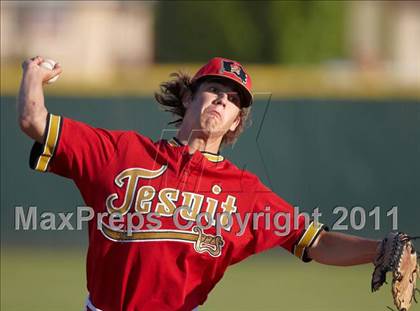 Thumbnail 1 in St. Mary's vs Jesuit (CIF SJS D1 Final - Game 3) photogallery.