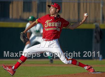 Thumbnail 2 in St. Mary's vs Jesuit (CIF SJS D1 Final - Game 3) photogallery.