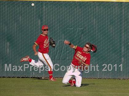 Thumbnail 1 in St. Mary's vs Jesuit (CIF SJS D1 Final - Game 3) photogallery.