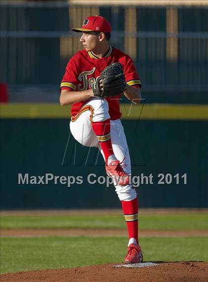 Thumbnail 3 in St. Mary's vs Jesuit (CIF SJS D1 Final - Game 3) photogallery.